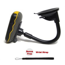 Car Windshield Flexible Suction Mount For Garmin Rino 610 650 650T GPS - WMFH