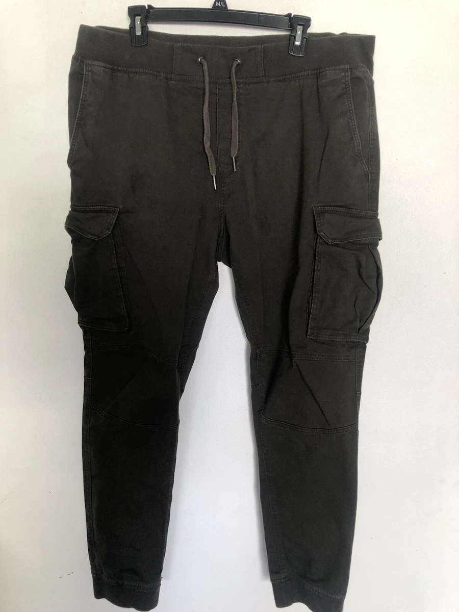 H M cargo pants men size XL green