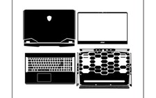 Laptop decal Skin MSI GE76 Raider 10UH 10UG 10UE 11UH 11UG 11UE 12UH 12UE 12UGS