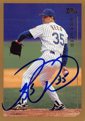 Rick Reed Mets Card Rick Reed autographed Baseball Card (New York Mets) 1999 Topps #53 | eBay