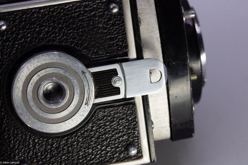 Rolleiflex Automat 6x6 - Model RF 111A prewar tlr film body zeiss tessar 75mm l4 - Photo 15/15