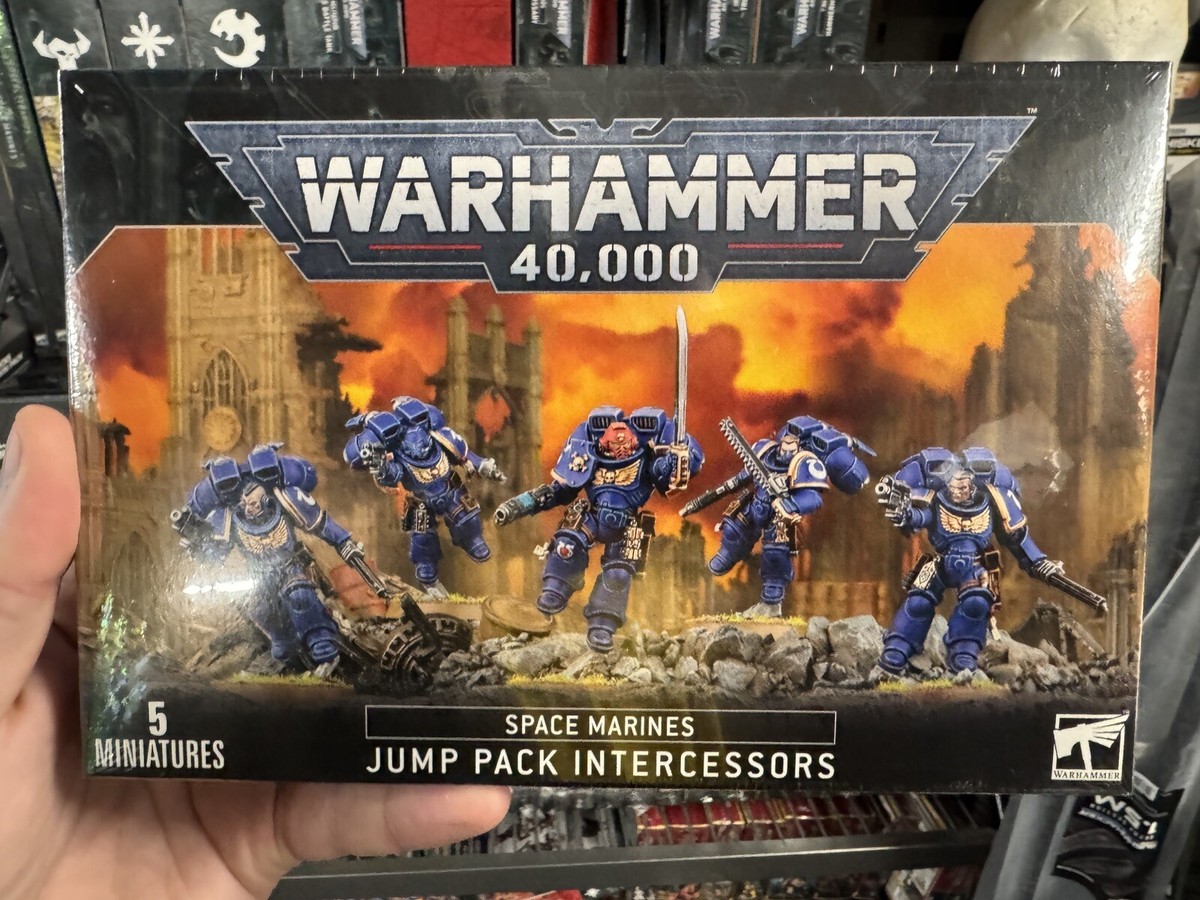Space Marine Jump Pack 40k Space Marines Jump Pack Intercessors