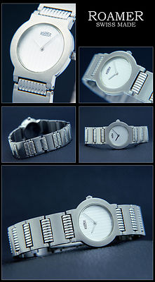 ROAMER Damen Dreamline IV, Swiss made Edelstahl/Faltschliesse, Zifferblatt weiss