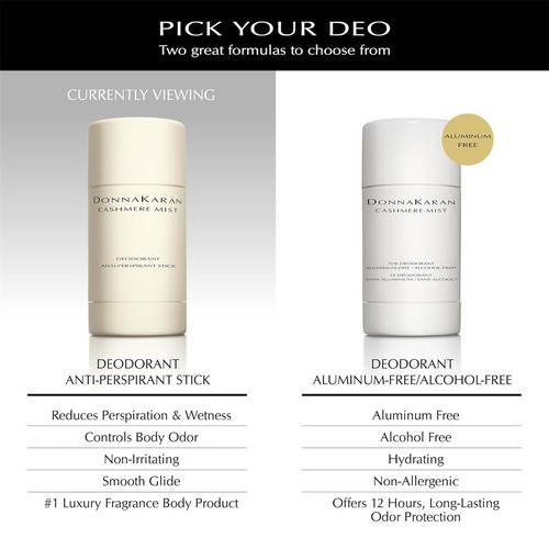 Donna Karan Cashmere Mist Antiperspirant Deodorant Stick 1.7 oz (50g) - NEW - Picture 6 of 16