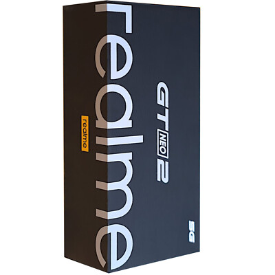 BNIB Realme GT Neo3 80W 5G Asphalt Black 256GB + 8GB Dual-SIM