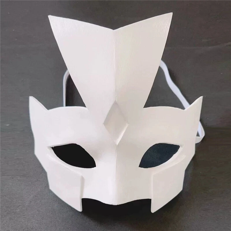 Mobile Suit Gundam SEED DESTINY Rau Le Creuset White Mask Cosplay Props Eye Mask - Image 2 of 4