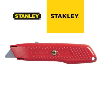 STANLEY Cuttermesser 1-10-189 Sicherheitsmesser 99 E - mit abgerundeter Klinge
