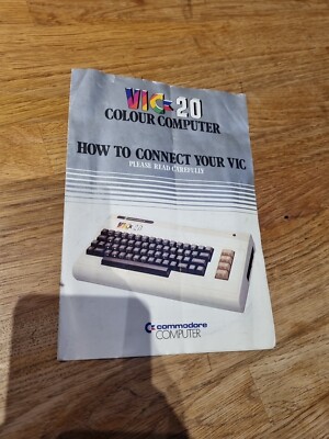 Commodore VIC20 Colour Computer Connection Information Booklet