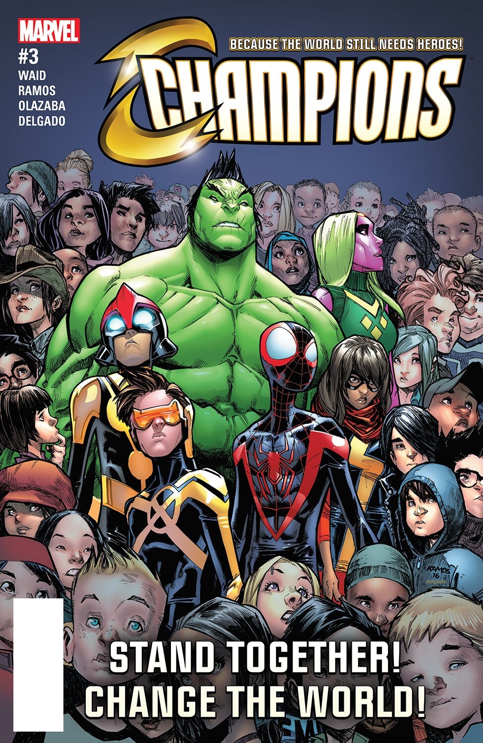 CHAMPIONS (2016) #3 - Back Issue