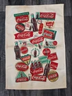 Vintage 1999 Coca-Cola Decorative Collectable Graphic Kitchen Towel