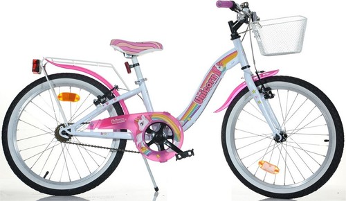 BICI MISURA 20 BIMBA DINO BIKES BICICLETTA BAMBINA UNICORN 204 R-UN SENZA  CAMBIO | eBay