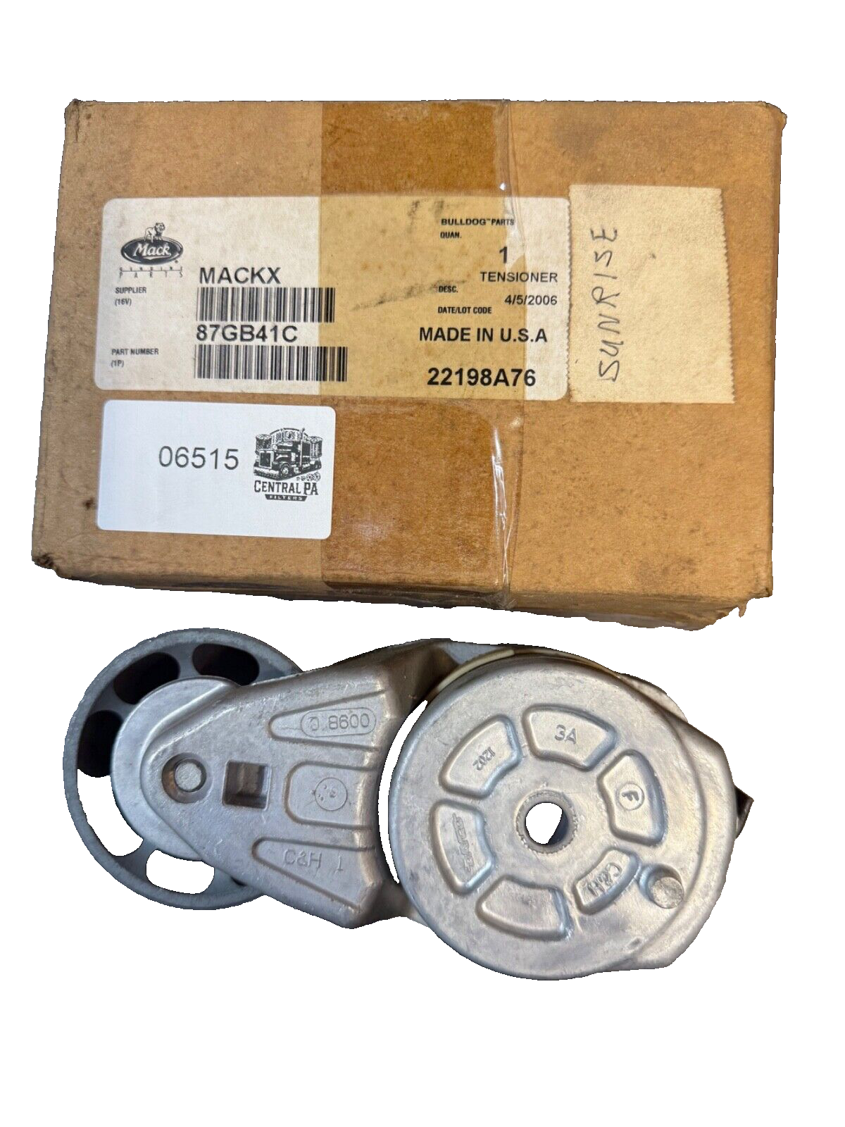 Mack OEM Drive Belt Tensioner P/N: 87GB41C NEW