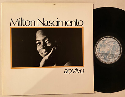 MILTON NASCIMENTO Ao Vivo Helio Delmiro Robertinho Silva Brazilian Barclay LP
