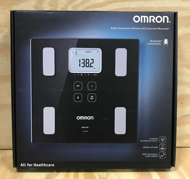 Omron Body Composition Monitor and Scale With Bluetooth CONNECTIVITY