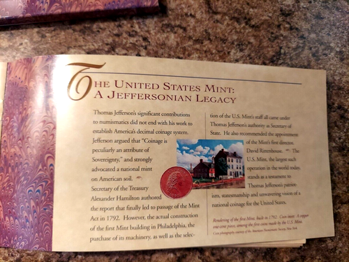 THOMAS JEFFERSON COINAGE AND CURRENCY SET RARE STAR 🌟 NOTE "LOW NUMBER" - Picture 10 of 12