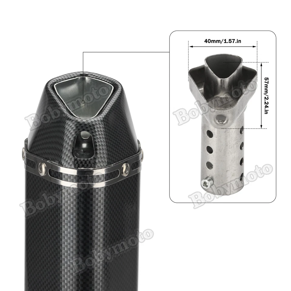 Silenciador de enlace medio de tubo de escape para Suzuki GSX250 GSX250R 2016-2025 Foto 3 de 4