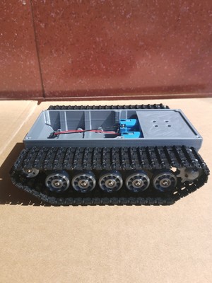 DIY Tracked chassis TT motor chassis 3d Printed model