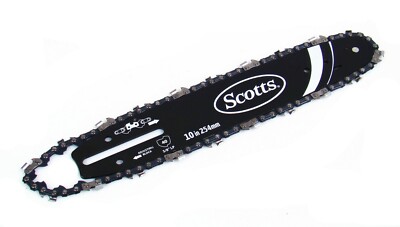 10'' Scotts Chainsaw Bar & Chain 3/8''LP .043'' 40DL For Ryobi Echo Poula Remington