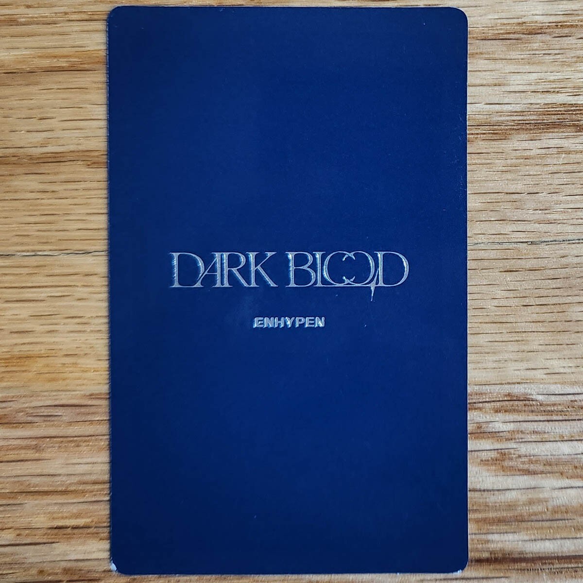 Sunghoon Official Photocard Enhypen 4th Mini Album Dark Blood Full