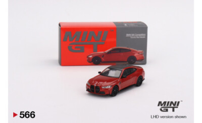 BMW M4 Competition (G82) Toronto Red Metallic - 1:64 - Mini GT