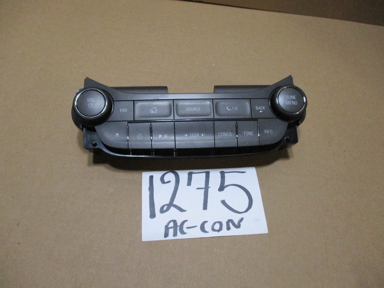 2013 2014 2015 Chevrolet Malibu Radio Control Panel Used Stock #1275-AC 
