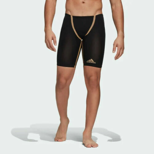 adidas Swim Adizero XX Freestyle Jammer Tech Suit Black Mens Size 28