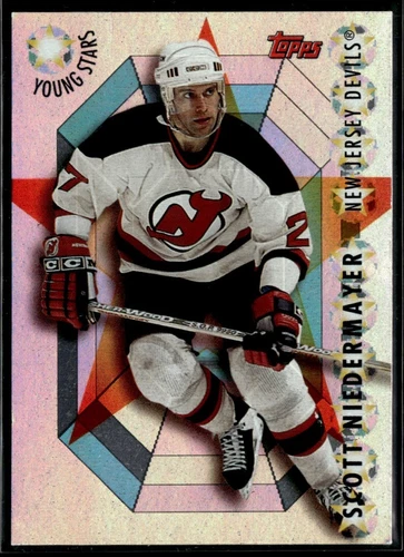 1995-96 Topps Young Stars Scot Niedermayer New Jersey Devils #YS14 Insert