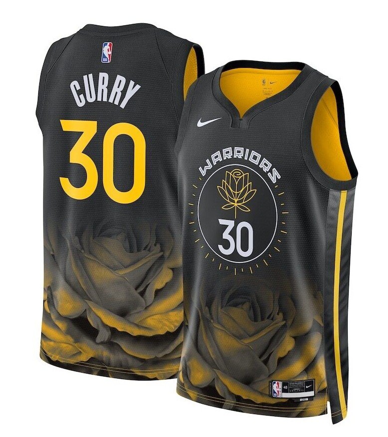 Nike NBA Golden State Warriors 22/23 Jersey City Edition Curry Sz