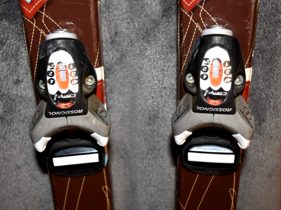 Rossignol Fun Girl Skis with Rossignol Comp J Bindings - 140 Rossignol Fun Girl Skis with Rossignol Comp J Bindings - 140