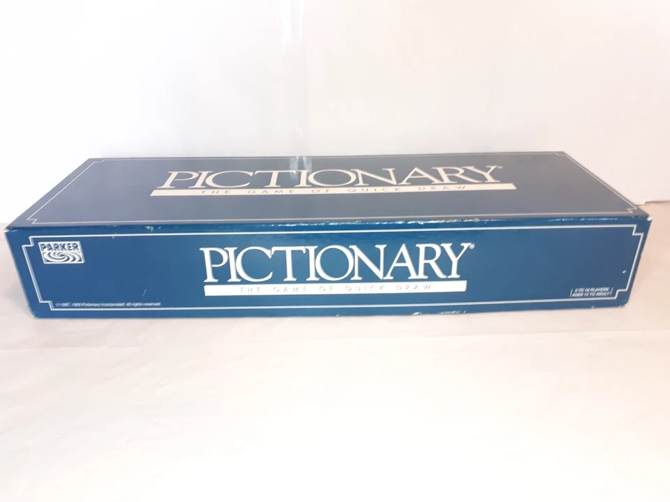 Vintage Pictionary The Game Of Quick Draw Board Game 1993 Parker Age 12+ - VG C - Image 3 of 4
