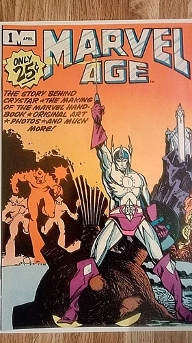 Marvel age 1 (Marvel 1983) Crystar
