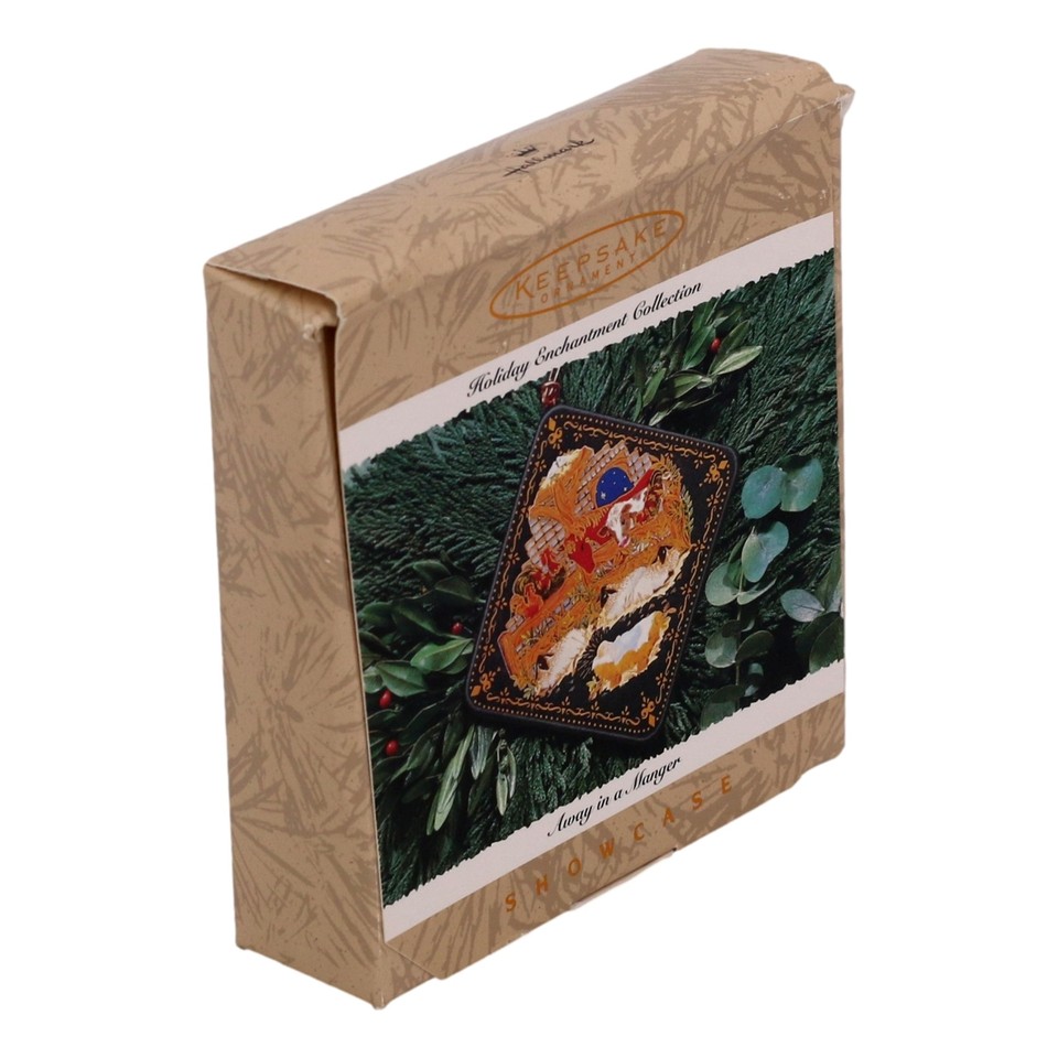 Keepsake Ornament Holiday Enchantment Collection Away in a Manger eBay