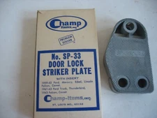 New Champ Items Problem Solver Door Lock Striker Plate No. SP - 33