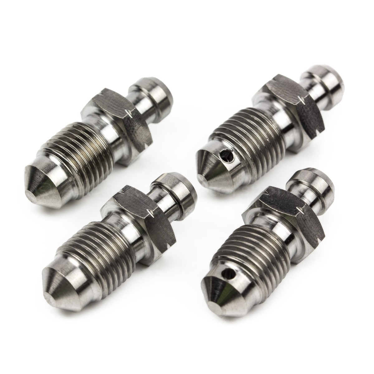 4x Titanium Bleed Nipple Screw M10 x 1.0 for Mitsubishi Evo Brembo