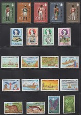 ANTIGUA & BARBUDA 1974-89 Sets Discovery, Military, Animals MNH Ref 15D