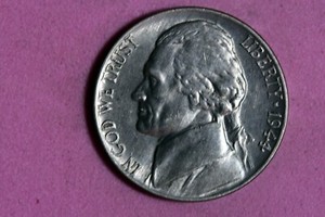 ESTATE FIND 1944 - P JEFFERSON NICKEL!! #N05538