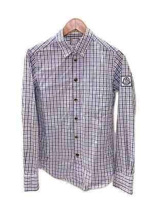 MONCLER GAMME BLEU/Long sleeve shirt/0/Cotton/WHT MONCLER GAMME BLEU/Long sleeve shirt/0/Cotton/WHT