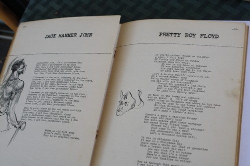 Unique, Woody Guthrie American Folksong 1947 & 11 Sing Out Magaines 1950's - Picture 6 of 10