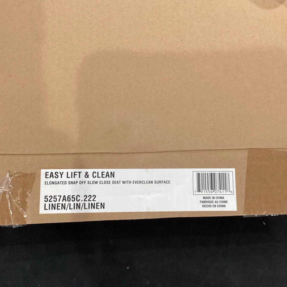 American Standard удлиненное сиденье для унитаза медленно закрывающееся белье 5257A65C.222 - Изображение 3 из 4