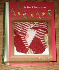 New Angel Dear Holiday Red  White Bootie in a Book Box