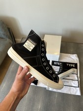 Maison Margiela Stereotype High Top Sneaker Black Canvas EU 44 NEW RRP £560