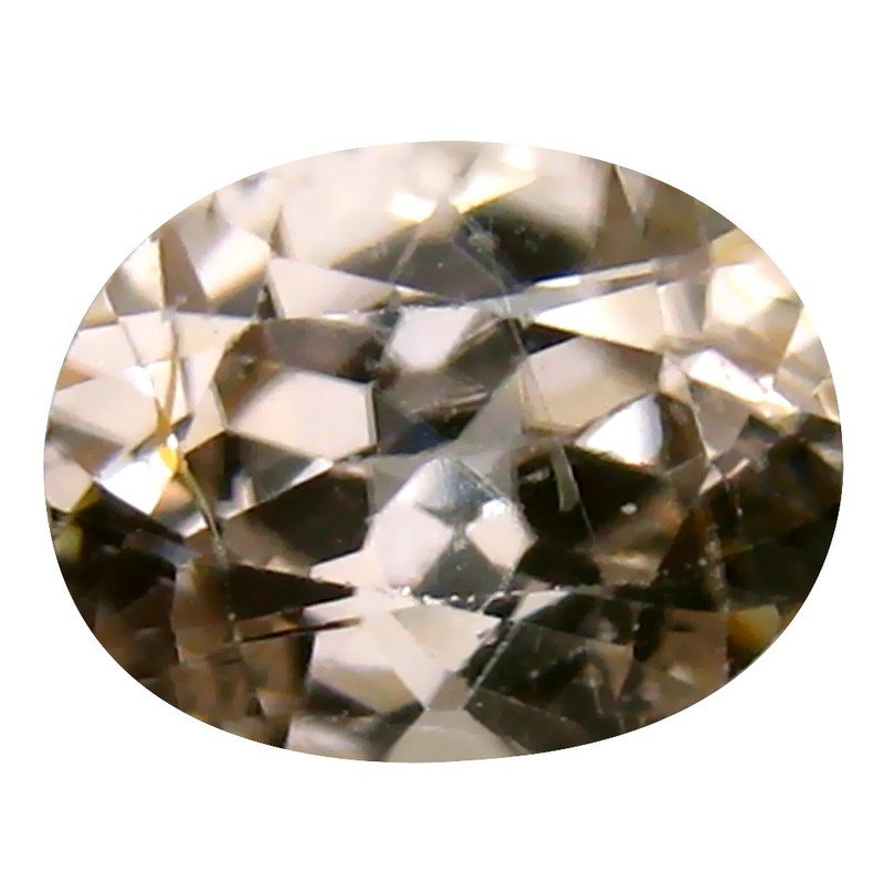 1.82 ct Excellent Oval Cut (8 x 6 mm) Un-Heated Brown Zircon Natural Gemstone