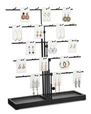 Earring Display for Vendors, Adjustable Height Earring Display Stands for Sel...