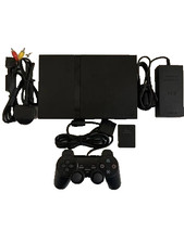 Sony Playstation 2 PS2 Slim (SCPH-75003) Full Set up | 1 Controller