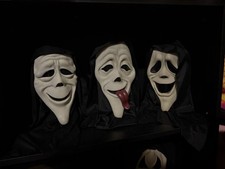 Ghost Face Scary Movie Spoof Mask Set Of 3 Scream Pre 2010 Asis Era