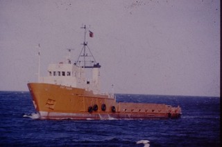 1983 TNT Tiger Po Shipping Boat 35mm Original Slide Ref 4287