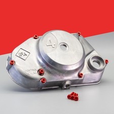 SET Aluminium Schrauben Motordeckel 10-teilig rot eloxiert S51 f. Simson