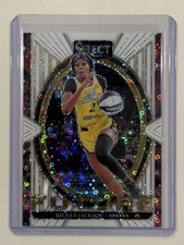 2025 Panini Select WNBA #16 Rickea Jackson Select Future White Disco #/75