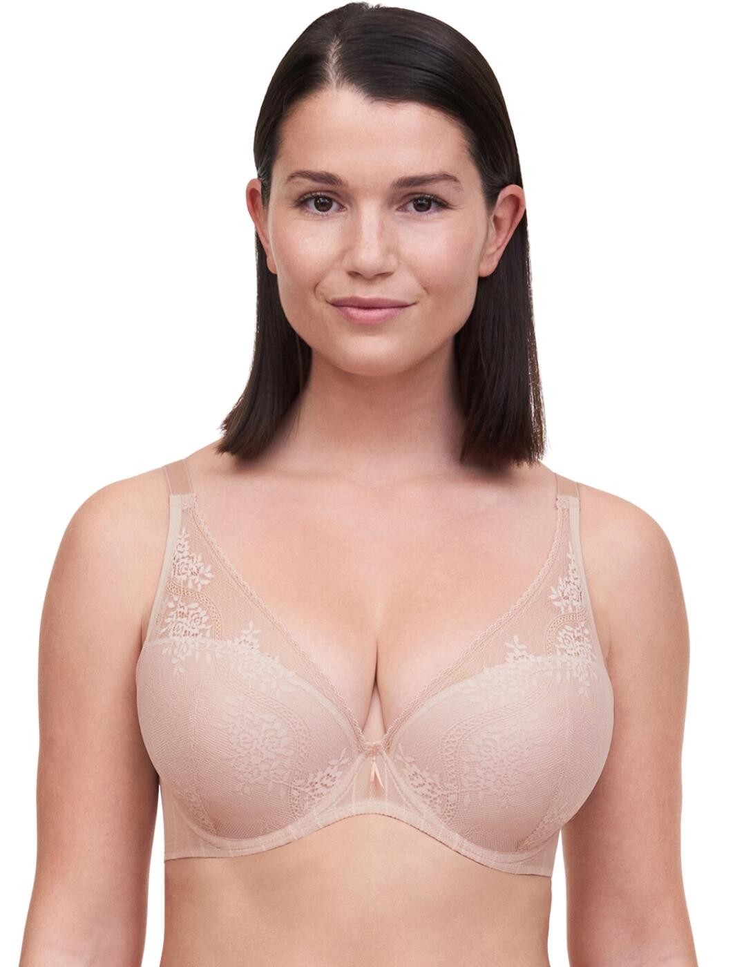 34B Passionata by Chantelle Maddie Bra Plunge T-Shirt Womens Lingerie P47H20