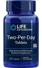 Leben Erweiterung Zwei-Per-Day Multivitamin 60 Tabletten